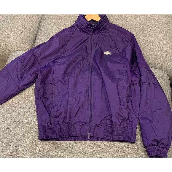 Lacoste X Concepts Collab Purple Track Jacket Men’s Size Large - Picture 1 of 4
